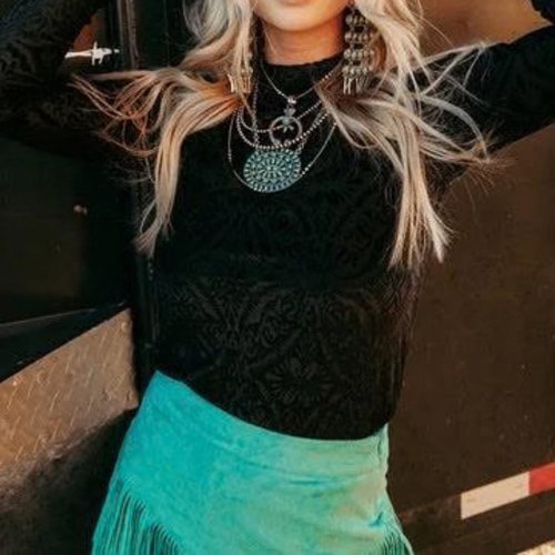 ALCATRAZ MESH TOP - Juneberry Avenue, llc