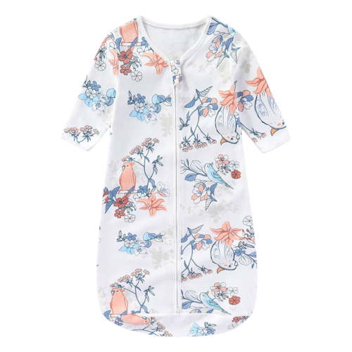 Newborn Baby Boys Girls Sleeping Bag Wearable Blanket Zip Up Swaddle Wrap Size 0-6 Months