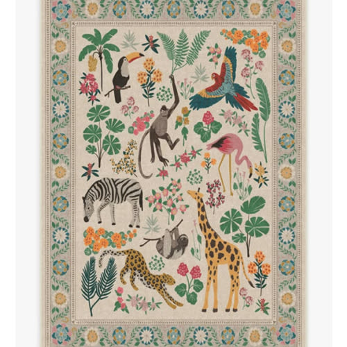 Iris Apfel Jingle Jungle Rug | Ruggable US