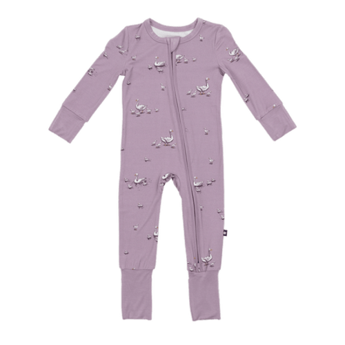 Convertible Footed Romper in Silly Goose
