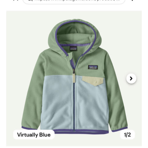 Patagonia Baby Micro D® Snap-T® Fleece Jacket