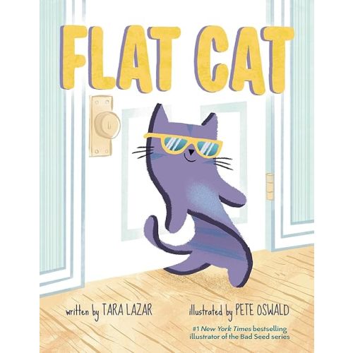 Flat Cat Hardcover – Picture Book, September 19, 2023