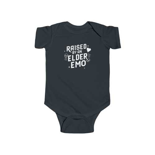 Raised by an Elder Emo - Onesie – ElderEmo.com