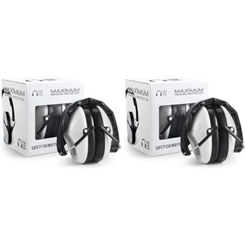 Pro For Sho 34dB NRR Hearing Protection Ear Muffs – Highest NRR Compact Design Ear Protection for Loud Events & Sensory Use