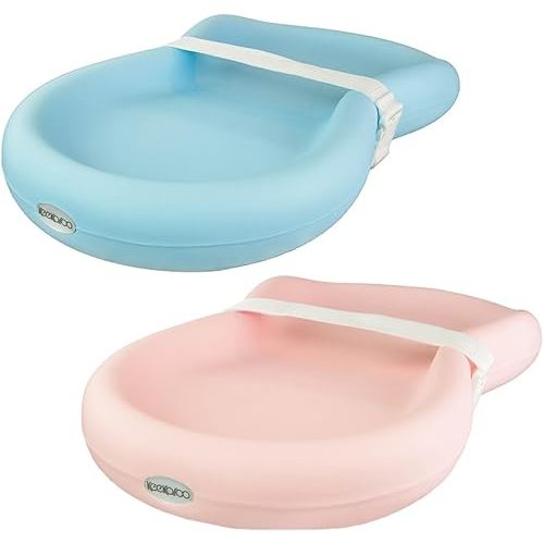 Keekaroo Peanut Changer Baby Pink– The Original Made in USA Easy-to-Clean Changing pad and The only Shell Over Foam, Fully impermeable to Fluid - Limited Edition Color