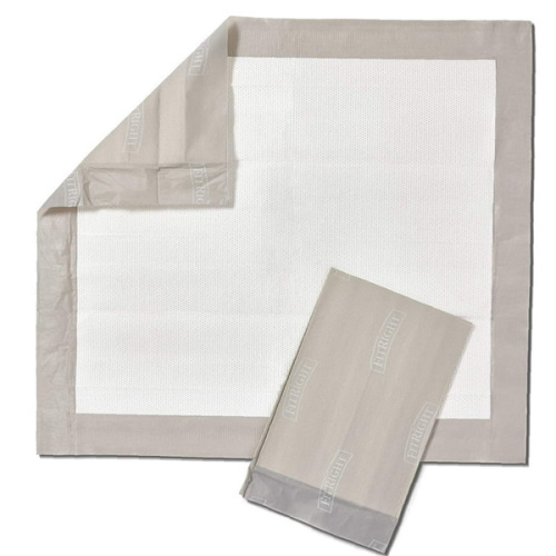 Medline FitRight Extended Use Disposable Underpad, Bed Pad with Wetness Wicking and Odor Control, 5 ct (Pack of 1)