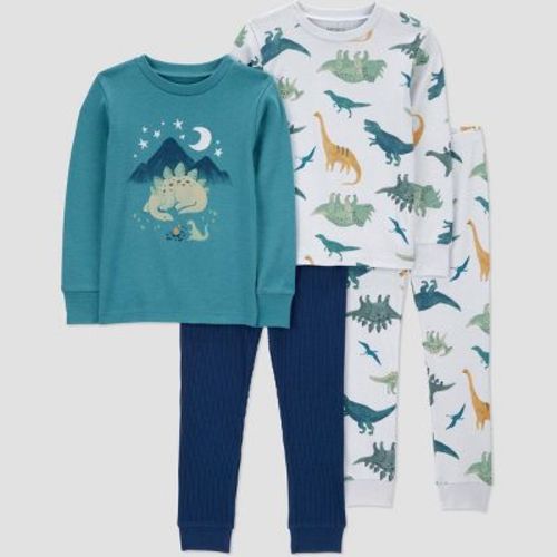 Carter's Just One You® Toddler Boys' 4pc Cotton Long Sleeve Pajama Set
