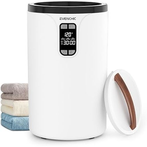 Towel Warmer, 20L Hot Towel Warmers for Bathroom with 24H Timer, Temperature Adjustable, LED Display, Auto Shut Off, Even Heated for Oversized Towels, Bathrobes, Blankets