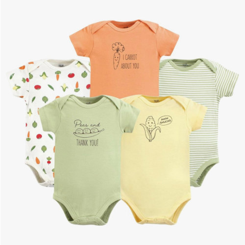 Touched by Nature Unisex Baby Organic Cotton Bodysuits