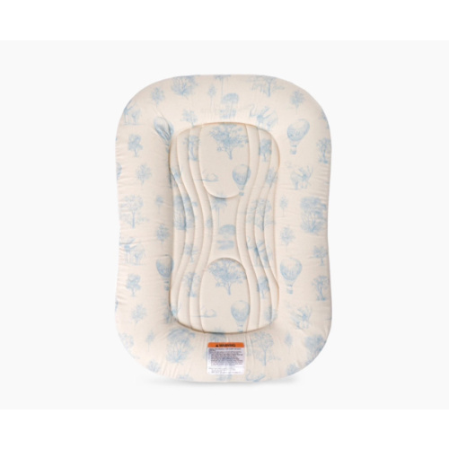 Infant Lounger Wave | Blue Toile