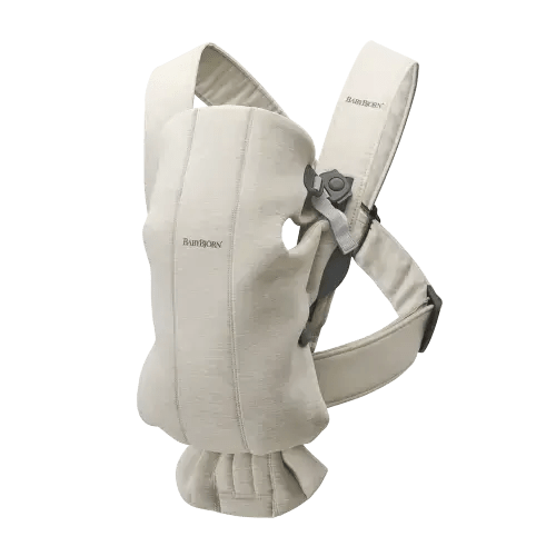 Baby Bjorn Mini Carrier - 3D Jersey Light Beige or Light Grey