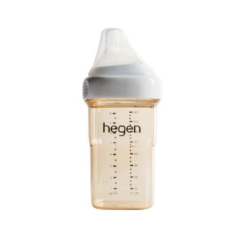 Hegen PCTO™ 240ml/8oz Feeding Bottle PPSU with Medium Flow Nipple (3 to 6 months)