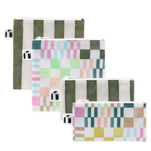 Reusable Snack Bag 4 Pack: Motley Club – Bumkins