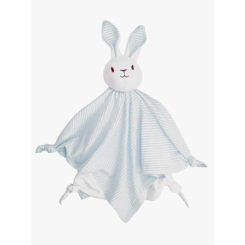 Lovey Bunny Blanket Friend - Pale Blue Stripe