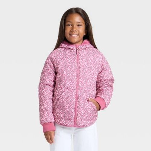 Kids' Hooded Reversible Puffer - Cat & Jack™