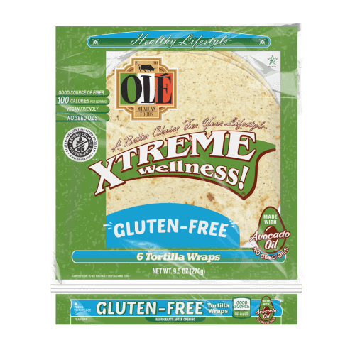 Olé Xtreme Wellness Gluten Free Soft Taco Tortillas, 9.5 oz