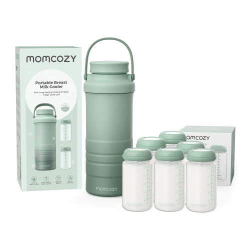 Momcozy Bottle 22 oz. Cooler + Storage Bottles