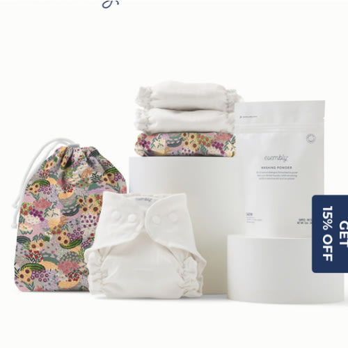 Cloth Diapering Try-It Kit - Esembly Baby