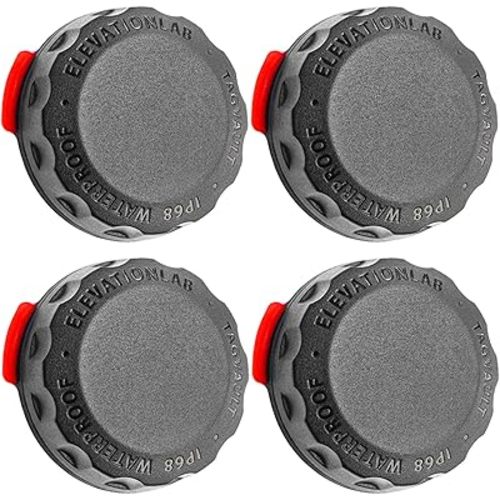 Elevation Lab AirTag Adhesive Mount (4 Pack) - TagVault™ - The Original Waterproof AirTag Stick-On Holder | 3M VHB, Indestructible, Screw-On Design, Find Your Bike, Car, & More