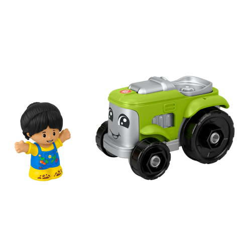 Little People Toddler Farm Figure Set with Farmer and Tractor, 2 Pieces