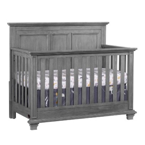 Oxford Baby Kenilworth 4-in-1 Convertible Crib, Color: Gray