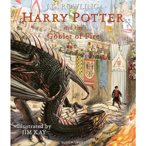 Harry Potter and the Goblet of Fire: Illustrated Edition (Harry Potter Illustrated Edtn) Hardcover – October 8, 2019