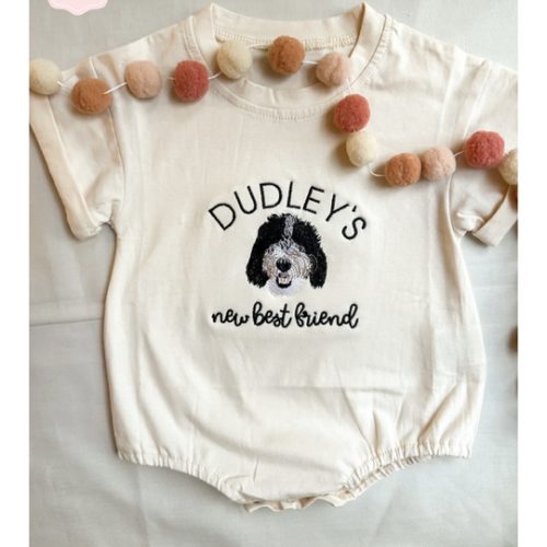 Dog's Best Friend Baby Outfit – Tails Up, Pup