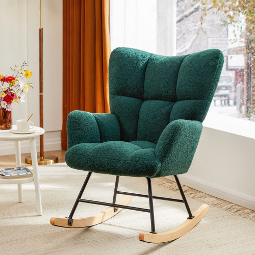 George Oliver Kaelyb Upholstered Nursery Rocking Accent Chair & Reviews | Wayfair