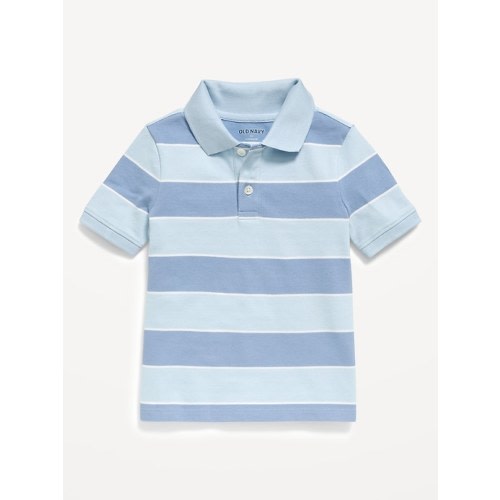 Short-Sleeve Pique Polo Shirt for Toddler Boys