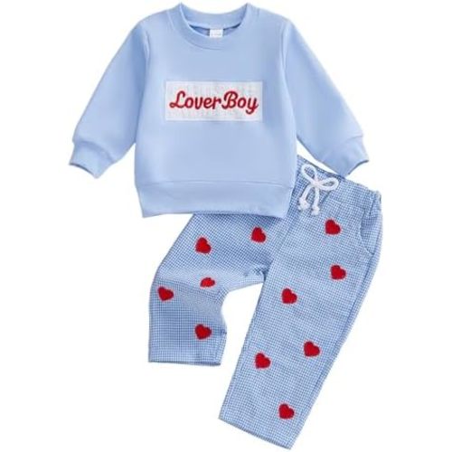 Toddler Baby Boy Girl Easter Outfit Long Sleeve Carrot Rabbit Sweatshirt Top Plaid Long Pants Spring Winter Clothes