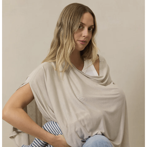 Solly Baby Nursing Cover, Ultra-Breathable, Lightweight Breastfeeding Cover-Up, Buttery-Soft Fabric, Universal Fit, Postpartum Essentials, Newborn Must Haves, Spelt