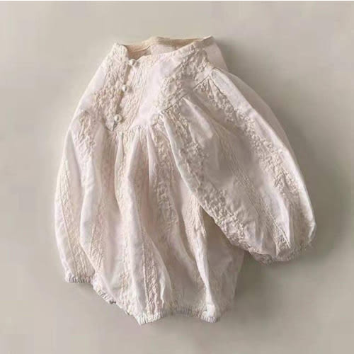Laurel’s Floral Weave Romper – Teeny Mini Me