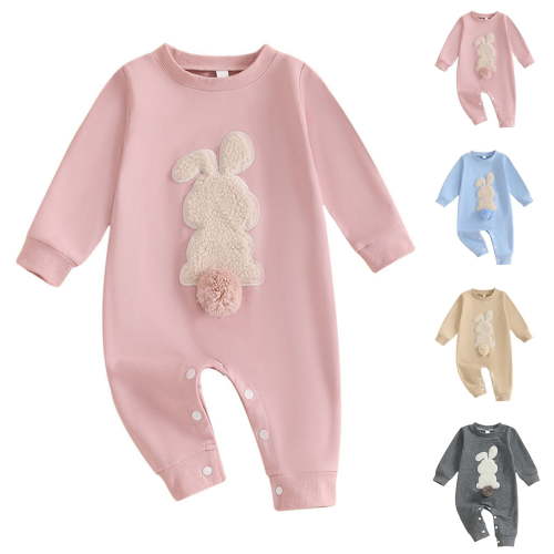 THDHVS Newborn Girl Clothes,Baby Boy Outfits,Baby Soft Pajamas Zip Up Preemie Newborn Long Sleeve Onesie Pjs Pink 0-3 Months