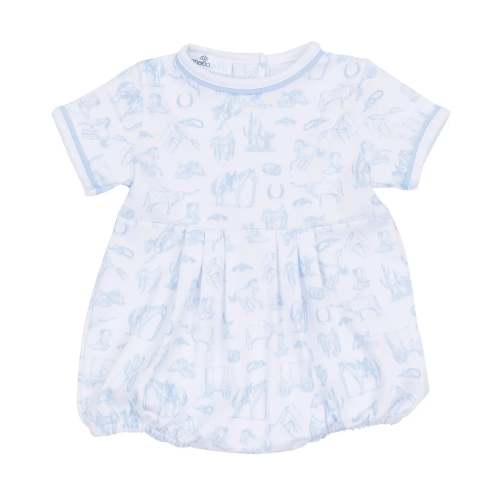 Wild West Toile Bubble - Light Blue – Simply Littles