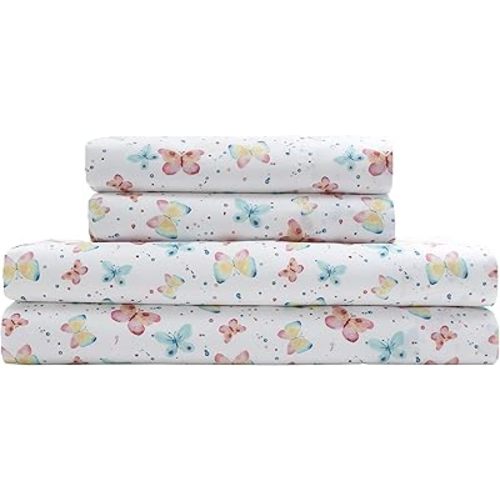 MALLARY BY MATTHEW - Juego de sábanas estampadas 100% microfibra súper suave para niños