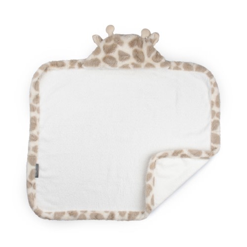 The Little Linen Co. Plush Hooded Towel Savanna Giraffe