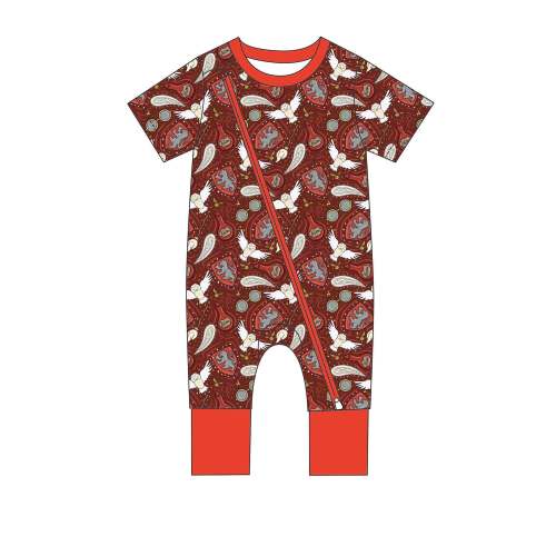 Scarlet House Magic - Short Sleeve Zippy – GiGi's Closet