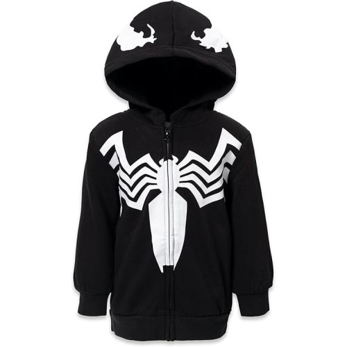 Marvel Spider-Man Spider-Verse Venom Zip Up Hoodie Toddler to Big Kid