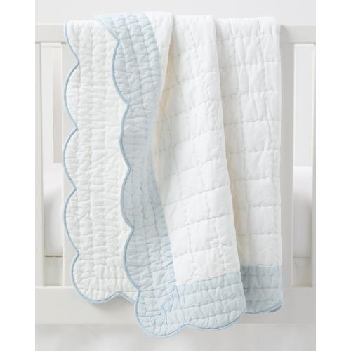 Rosewood Mini Quilt – Sky | Serena & Lily