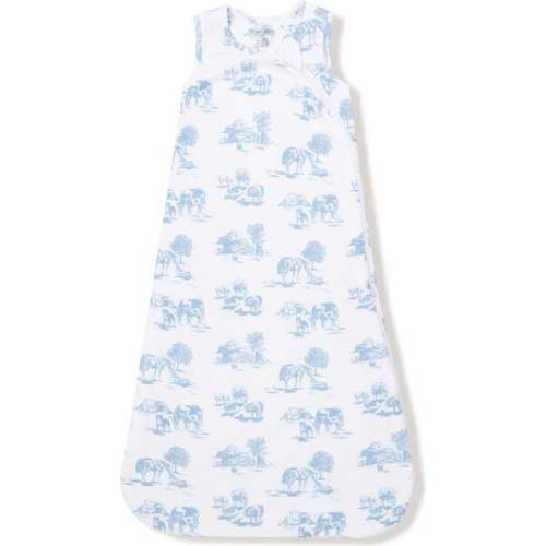 Sleep Bag Farm Toile, Blue - Angel Dear | Maisonette