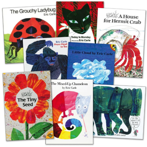 Eric Carle Collection: From Head To Toe; Today Is Monday; Grouchy Ladybug; Tiny Seed + More! (Paperback)