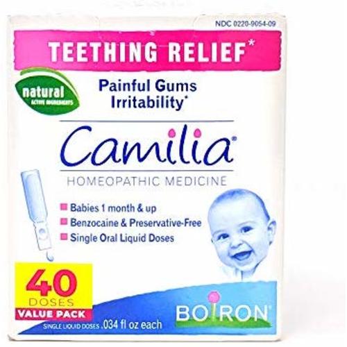 Boiron Camilia Teething Relief, 40 count