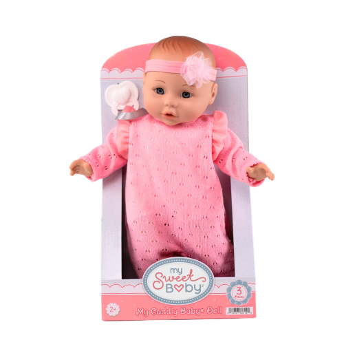 My Sweet Baby 14-inch My Cuddly Baby® Doll, Pink Outfit, MSB 14in My Cuddly Baby®, Pink - Walmart.ca