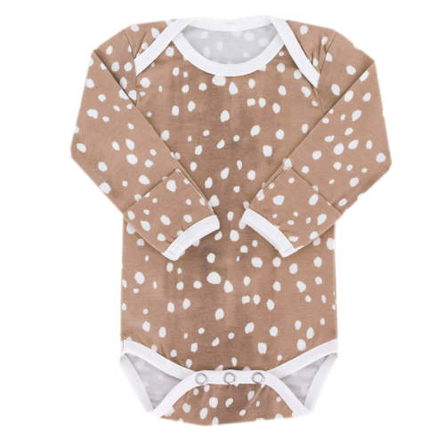 Long Sleeve Bodysuit - Fawn