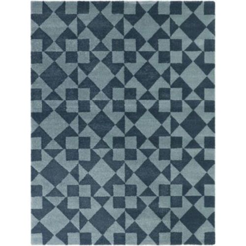 Balta Rugs 5'3"x7' Jaxon Geometric Area Rug Blue/Black