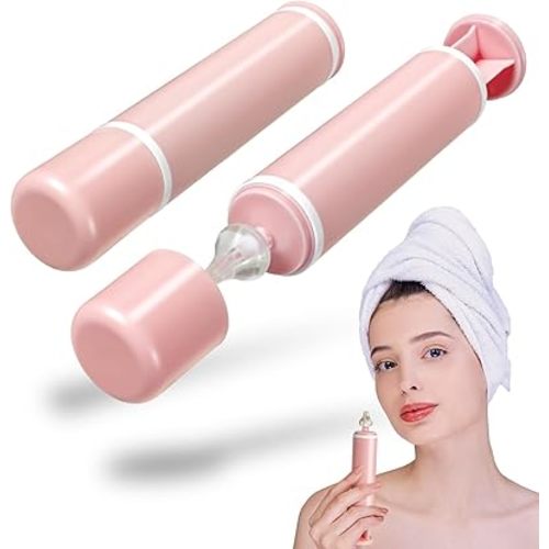 Nasal Aspirator for Baby and Adult - 2Pcs - Nose Syringe Cleaner Nose Wash Cleaner Nasal Cleaning for All Age, Portable Manual Nasal Aspiratior with Personal Case, Easy to Use (Pink, Medium)