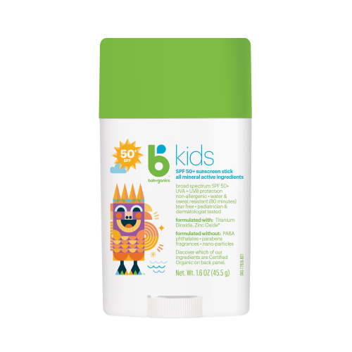 Babyganics Kids Sunscreen Stick, SPF 50, 1.6 Oz