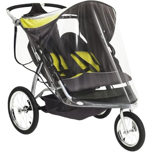 SASHA'S Double Rain Cover for Baby Trend Expedition Double Jogger (Jogger not Included) NOT Compatible with Baby Trend Navigator Made in USA