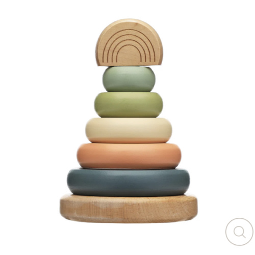 wooden stacking toy