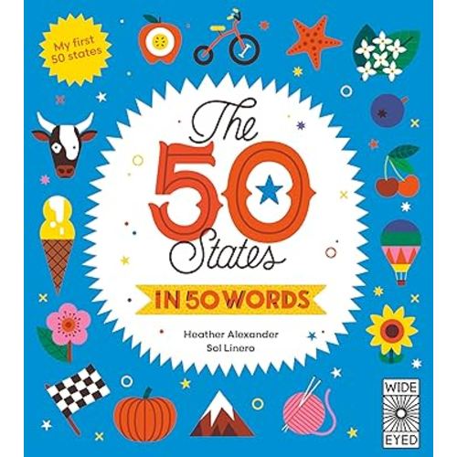 The 50 States in 50 Words: My First 50 States (Americana)
